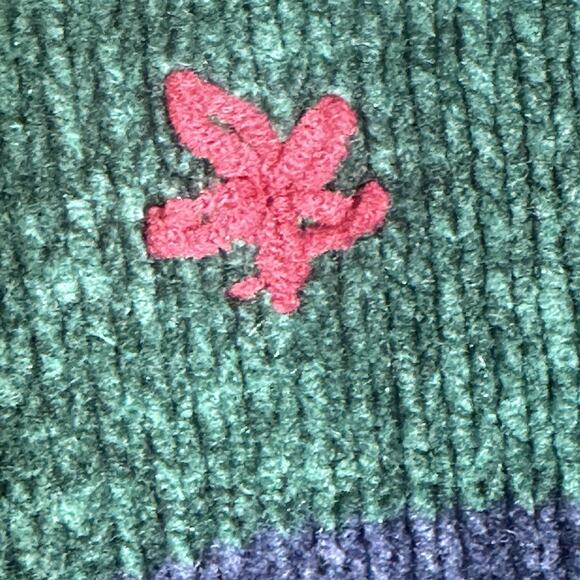 Alfred Dunner Woman 1X Sweater Knit Striped Floral Embroidered Pullover - Picture 10 of 10